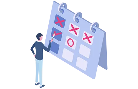 お客様に合わせた日程調整img